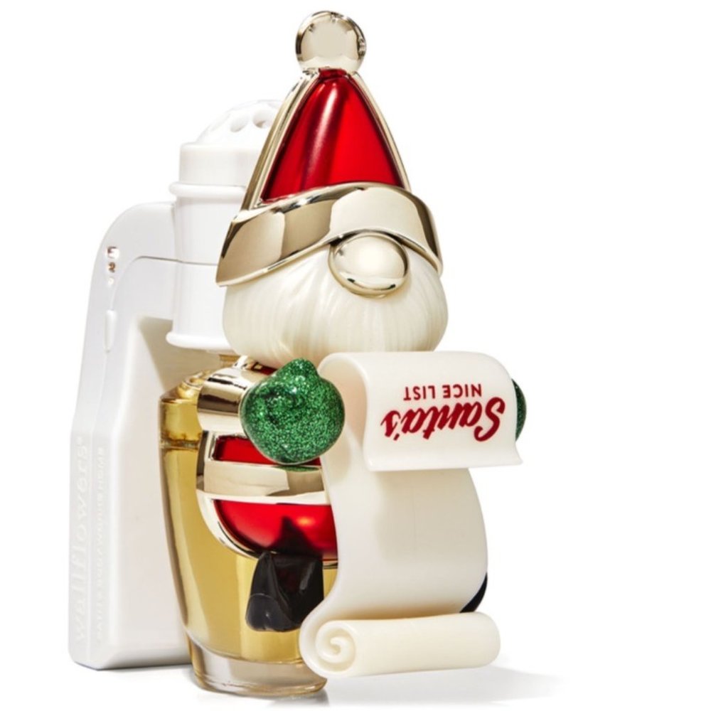 Bath & Body Works Nice List Gnome Scent Control Wallflower Fragrance Plug-In